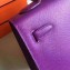 Hermes Kelly 28cm/32cm Bag In Original Epsom Leather With Gold/Sliver Hardware Purple