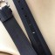 Louis Vuitton Calfskin Stripe Trim Belt Black/Silver 2018