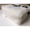 Balenciaga Shearling Small Shopper Tote  with Contrasting Logo White 2018