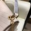 Chanel Calfskin Chevron Chic Small/Medium Flap Top Handle Bag A57147/A57149 White 2018