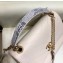 Chanel Calfskin Chevron Chic Small/Medium Flap Top Handle Bag A57147/A57149 White 2018