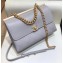 Chanel Coco Luxe Small Flap Bag A57086 Light Gray 2018