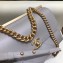 Chanel Coco Luxe Small Flap Bag A57086 Light Gray 2018
