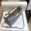 Chanel Coco Luxe Small Flap Bag A57086 Light Gray 2018