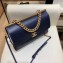 Chanel Coco Luxe Small Flap Bag A57086 Navy Blue 2018