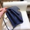 Chanel Coco Luxe Small Flap Bag A57086 Navy Blue 2018
