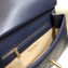 Chanel Coco Luxe Small Flap Bag A57086 Navy Blue 2018