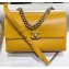Chanel Coco Luxe Small Flap Bag A57086 Yellow 2018