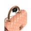 Chanel Knock On Wood Top Handle Flap Bag A57342 Apricot 2018