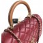 Chanel Knock On Wood Top Handle Flap Bag A57342 Red 2018