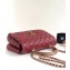 Chanel Knock On Wood Top Handle Flap Bag A57342 Red 2018