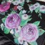 Dolce & Gabbana Calf Leather Welcome Handbag With Flower Print Black/White 2018