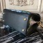 Dolce & Gabbana Calf Leather Welcome Handbag With Flower Print Black/White 2018