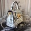  Dolce & Gabbana Calf Leather Welcome Handbag With Graffiti Print White 2018
