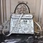  Dolce & Gabbana Calf Leather Welcome Handbag With Graffiti Print White 2018