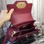  Dolce & Gabbana Calf Leather Welcome Handbag With Graffiti Print Burgundy 2018