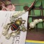 Gucci Bee Necklace with Crystals and Pearls 527133 Aged Gold 2018