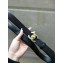 Chanel Smooth Calfskin Belt With Gold Buckle 2018