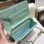 Chanel Lambskin Leather Quilting Wallet On Chain WOC Bag Light Green