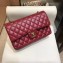 Chanel Classic Flap Medium Bag A1112 Red in Original Leather with Gold/ Hardware 2018
