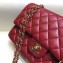Chanel Classic Flap Medium Bag A1112 Red in Original Leather with Gold/ Hardware 2018