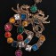 Gucci Crystal Double G Necklace 515830 Aged Gold Finish 2018