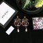 Gucci Crystal Double G Earrings ‎515825 Aged Gold Finish 2018  