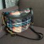 Balenciaga Monogram Belt Pack Bag Blue/Beige 2018