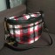 Balenciaga Monogram Belt Pack Bag Black/Red/White 2018