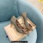 Louis Vuitton Heel 7cm leather and Monogram Bow Popi Pumps Gray 2022