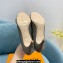Louis Vuitton Heel 7cm leather and Monogram Bow Popi Pumps Gray 2022
