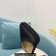 Mach & Mach Heel 12.5cm Platform 3cm Satin Sandals Black 2022