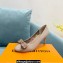 Louis Vuitton Heel 7cm leather and Monogram Bow Popi Pumps Beige 2022