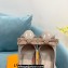 Louis Vuitton Heel 7cm leather and Monogram Bow Popi Pumps Beige 2022