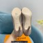 Louis Vuitton Heel 7cm leather and Monogram Bow Popi Pumps Beige 2022