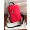 Prada Nylon One-shoulder Backpack 2VZ023 Red 2018