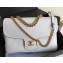 Chanel Grained Calfskin Medium Archi Chic Flap Bag Black 2018