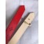  Louis Vuitton Monogram Vernis Leather Belt 30mm Width Red 