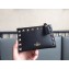 Valentino Rockstud Pocket Bi-Fold Wallet 0605 Black 