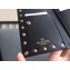 Valentino Rockstud Pocket Bi-Fold Wallet 0605 Black 