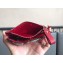 Valentino Rockstud Pocket Bi-Fold Wallet 0605 Red