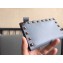 Valentino Rockstud Pocket Bi-Fold Wallet 0605 Blue