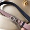 Ferragamo Saffiano Calf Leather Belt 25mm Width Pink