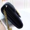 Gucci Velvet GG Marmont Matelassé Chevron Mini Bag 474575 Black 2017