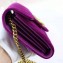 Gucci Velvet GG Marmont Matelassé Chevron Mini Bag 474575 Purple 2017
