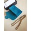 Gucci Velvet GG Marmont Matelassé Chevron Mini Bag 474575 Light Blue 2017