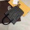 Goyard Poitiers Tote Bag Black/Brown 2018