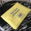 Balenciaga Bazar Lambskin Pouch Yellow 2018