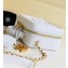 Chanel CC Filigree Grained Vanity Case Mini Bag A93342 White