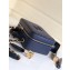 Chanel CC Filigree Grained Vanity Case Medium Bag A93343 Navy Blue/Black